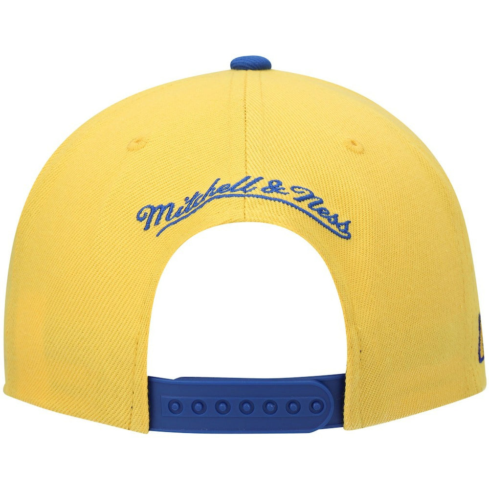 Denver Nuggets Hardwood Classics Snapback Hat Gold/Royal