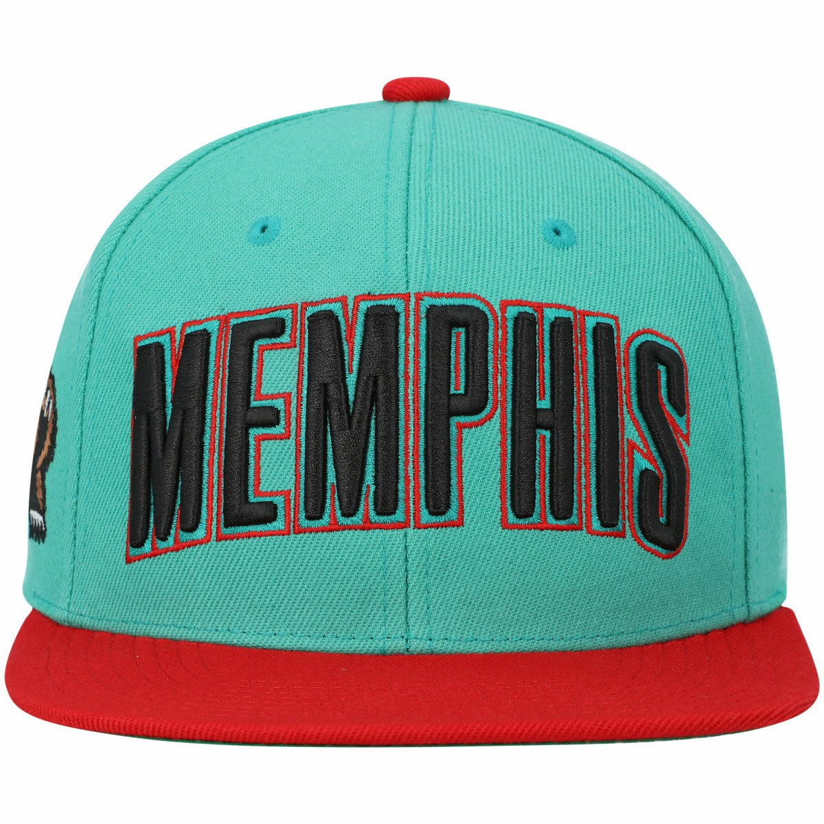 Memphis Grizzlies Hardwood Classics Snapback Hat Teal