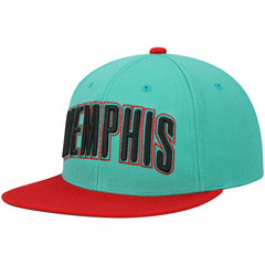 Memphis Grizzlies Hardwood Classics Snapback Hat Teal