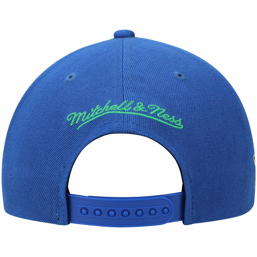 Minnesota Timberwolves Hardwood Classics Snapback Hat Blue