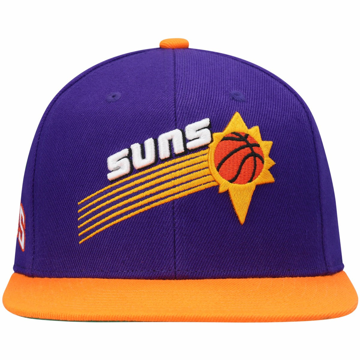Phoenix Suns Hardwood Classics Snapback Hat Purple/Orange