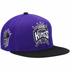 Sacramento Kings Hardwood Classics Snapback Hat Purple/Black