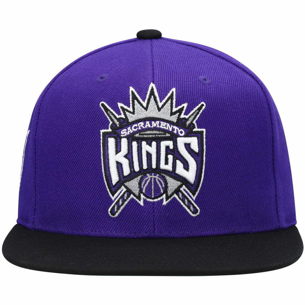 Sacramento Kings Hardwood Classics Snapback Hat Purple/Black