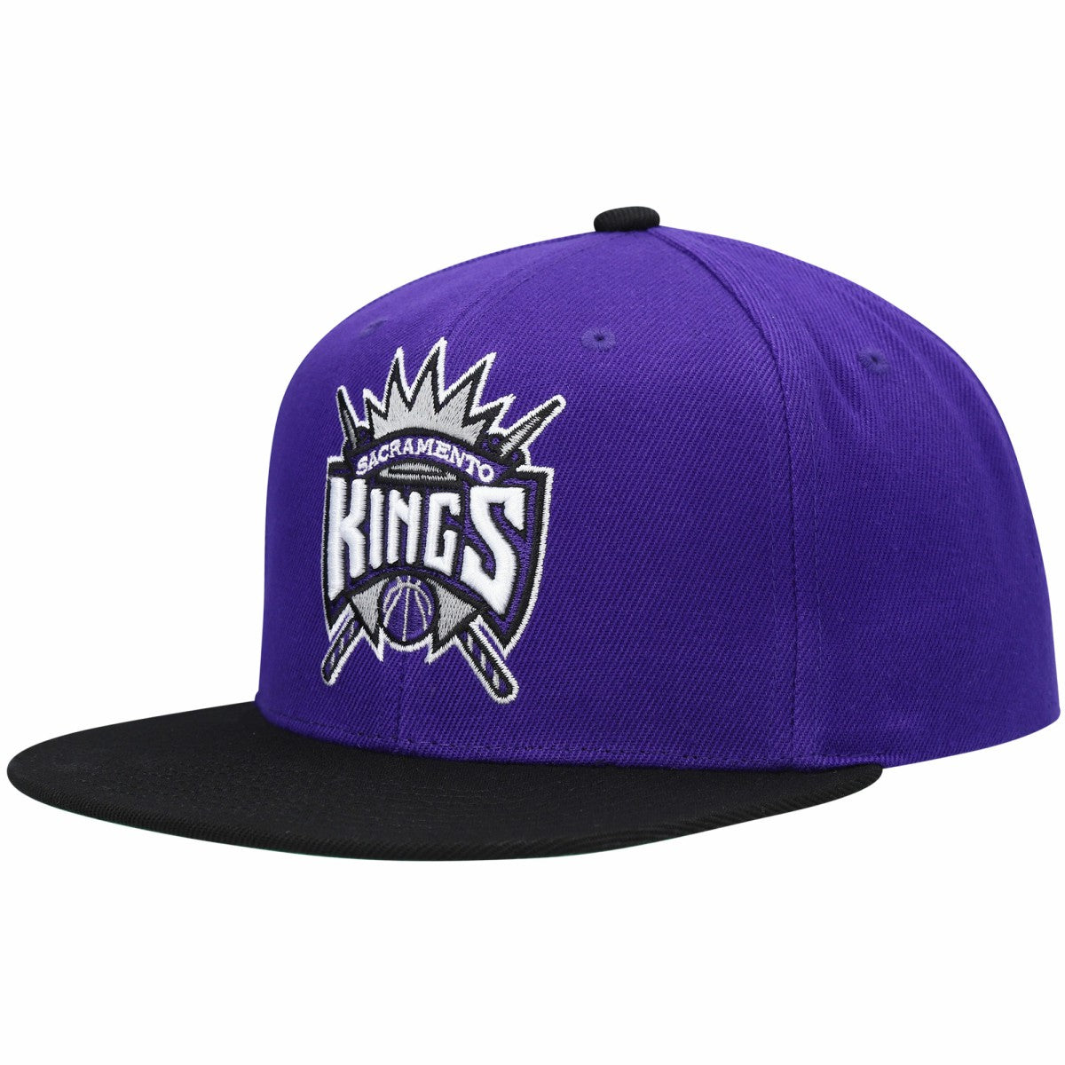 Sacramento Kings Hardwood Classics Snapback Hat Purple/Black