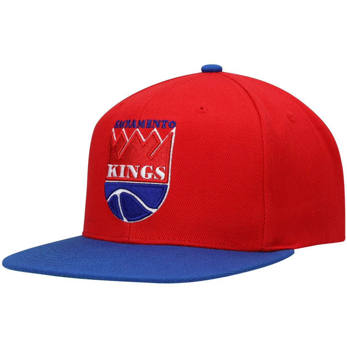 Sacramento Kings Hardwood Classics Snapback Hat Red/Royal