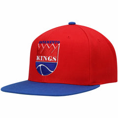 Sacramento Kings Hardwood Classics Snapback Hat Red/Royal