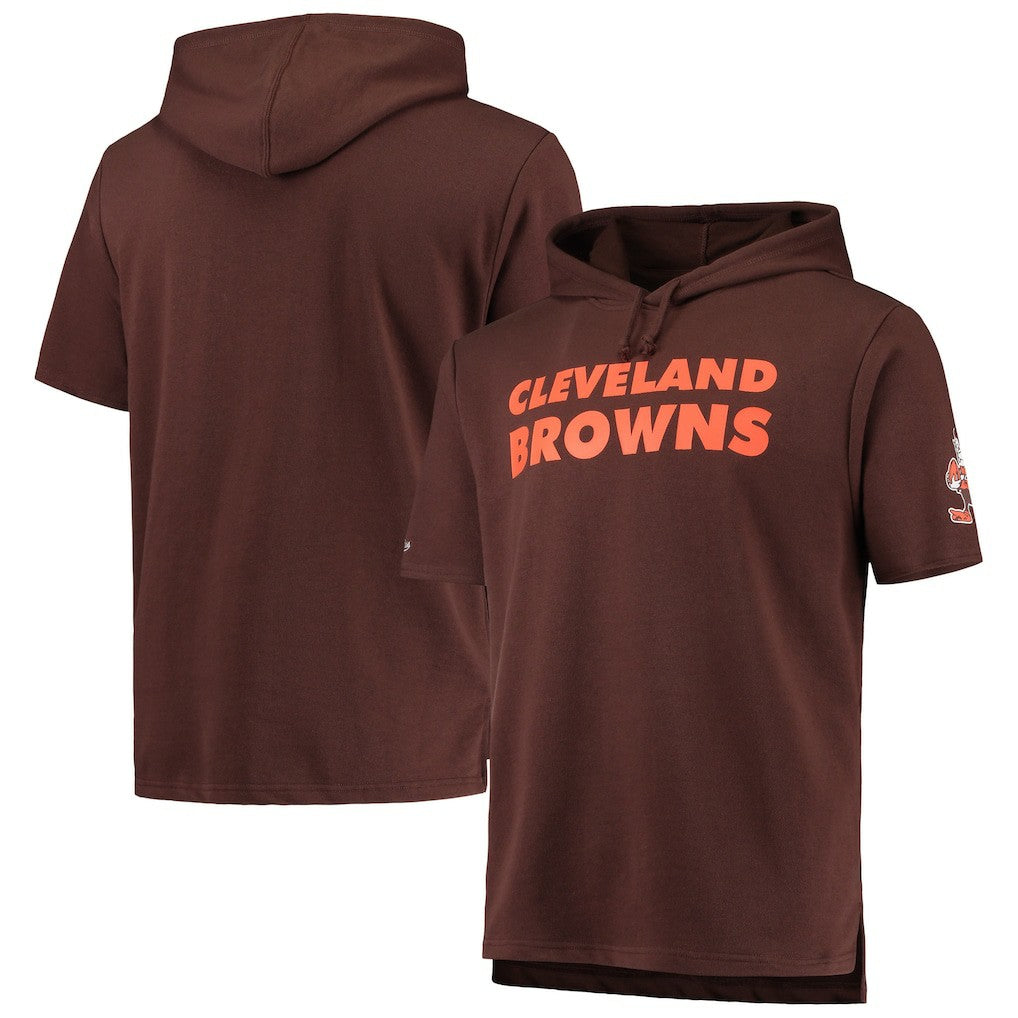 Cleveland Browns Game Day Hoodie T-Shirt Brown