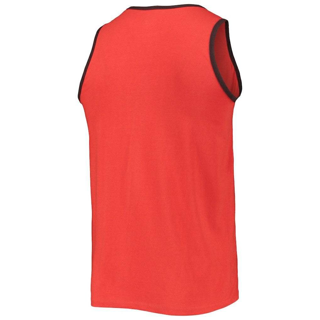 Cleveland Browns '47 Edge Super Rival Tank Top Orange