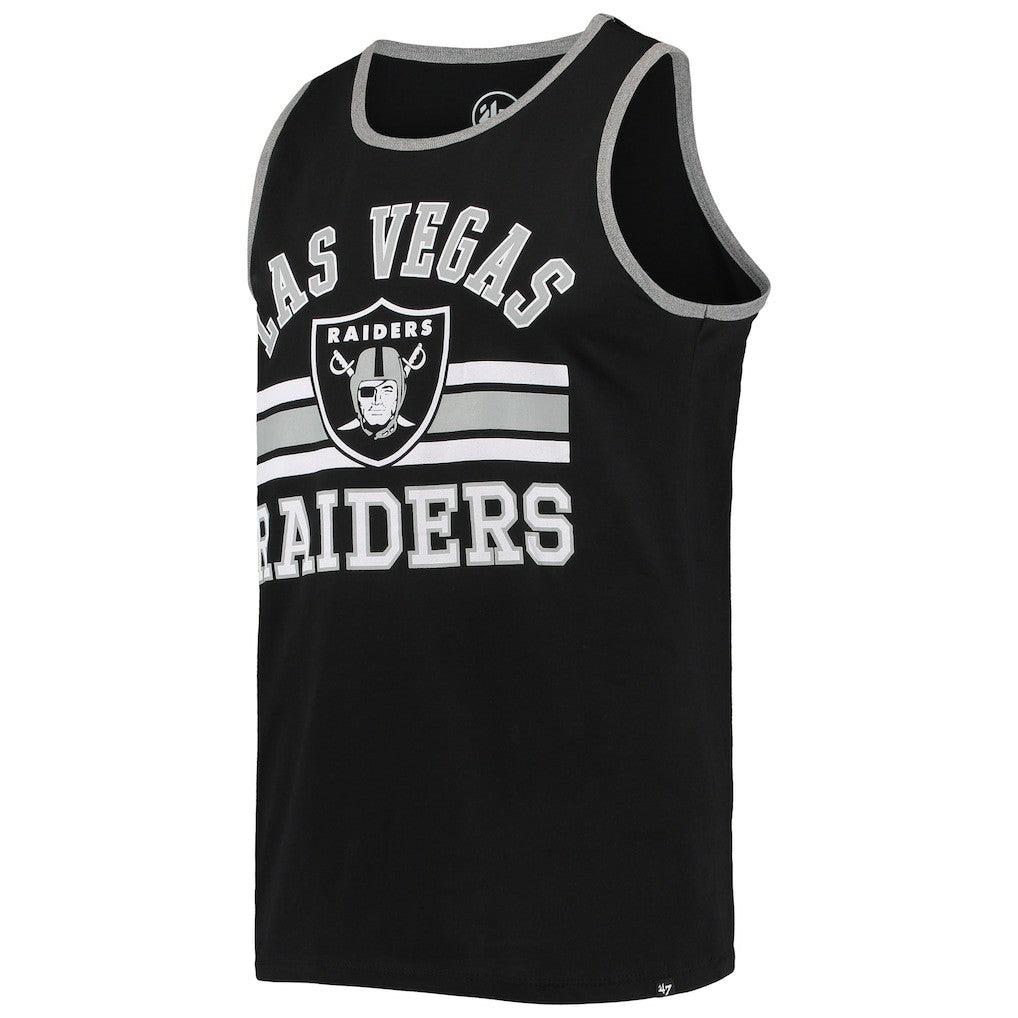 Las Vegas Raiders '47 Edge Super Rival Tank Top Black