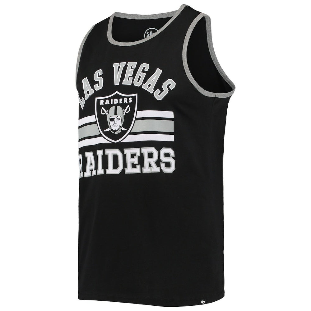 Las Vegas Raiders '47 Edge Super Rival Tank Top Black