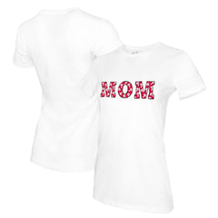 Philadelphia Phillies Tiny Turnip Women's Mom T-Shirt - White T-shirts