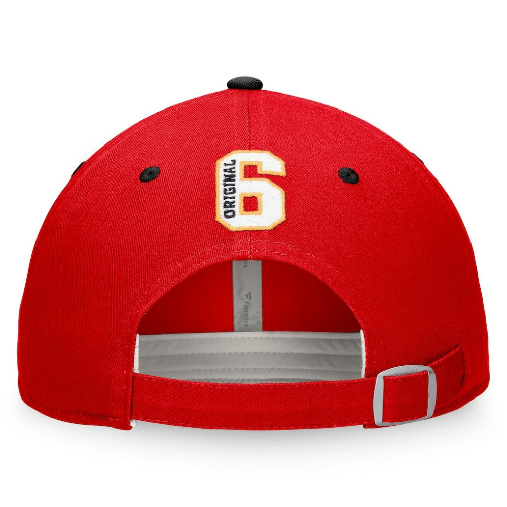 NHL Chicago Blackhawks Fanatics Original Six Adjustable Hat - Red
