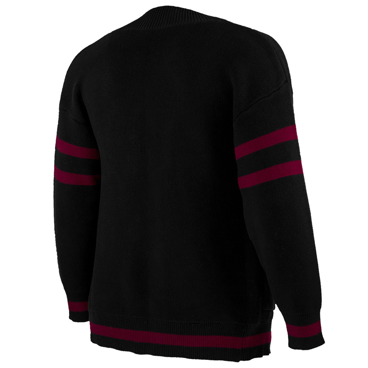 Miami Heat NBA x Keiser Clark No Caller ID Button-Up Cardigan Black/Red