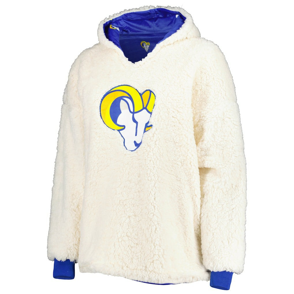 Los Angeles Rams FOCO Repeat Print Reversible Hoodeez