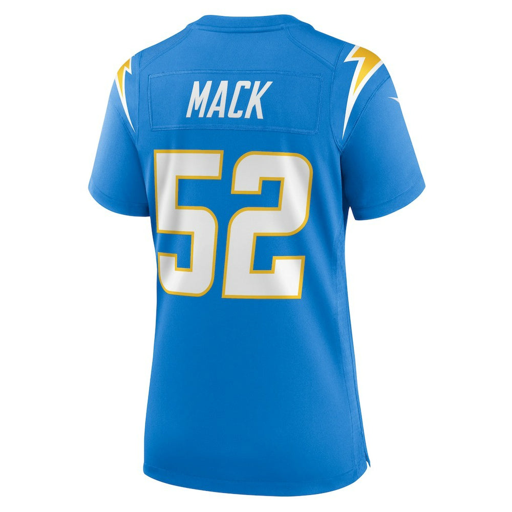 Khalil Mack Los Angeles Chargers Women's Player Jersey Powder Blue