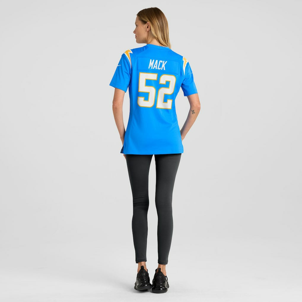 Khalil Mack Los Angeles Chargers Women's Player Jersey Powder Blue