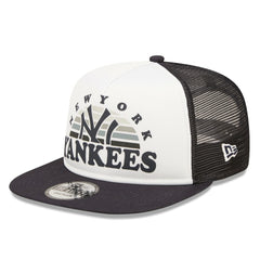 New York Yankees New Era Gradient Golfer 9FIFTY Snapback Hat - White/Navy Hats