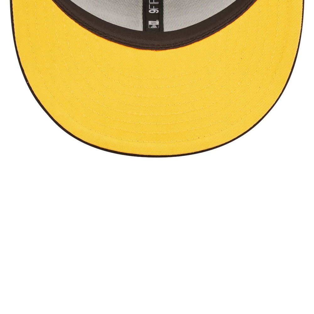 Pittsburgh Pirates New Era Patriot Trucker 9FIFTY Snapback Hat - Black Hats