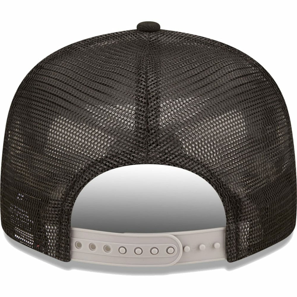 Chicago White Sox New Era Patriot Trucker 9FIFTY Snapback Hat - Black Hats