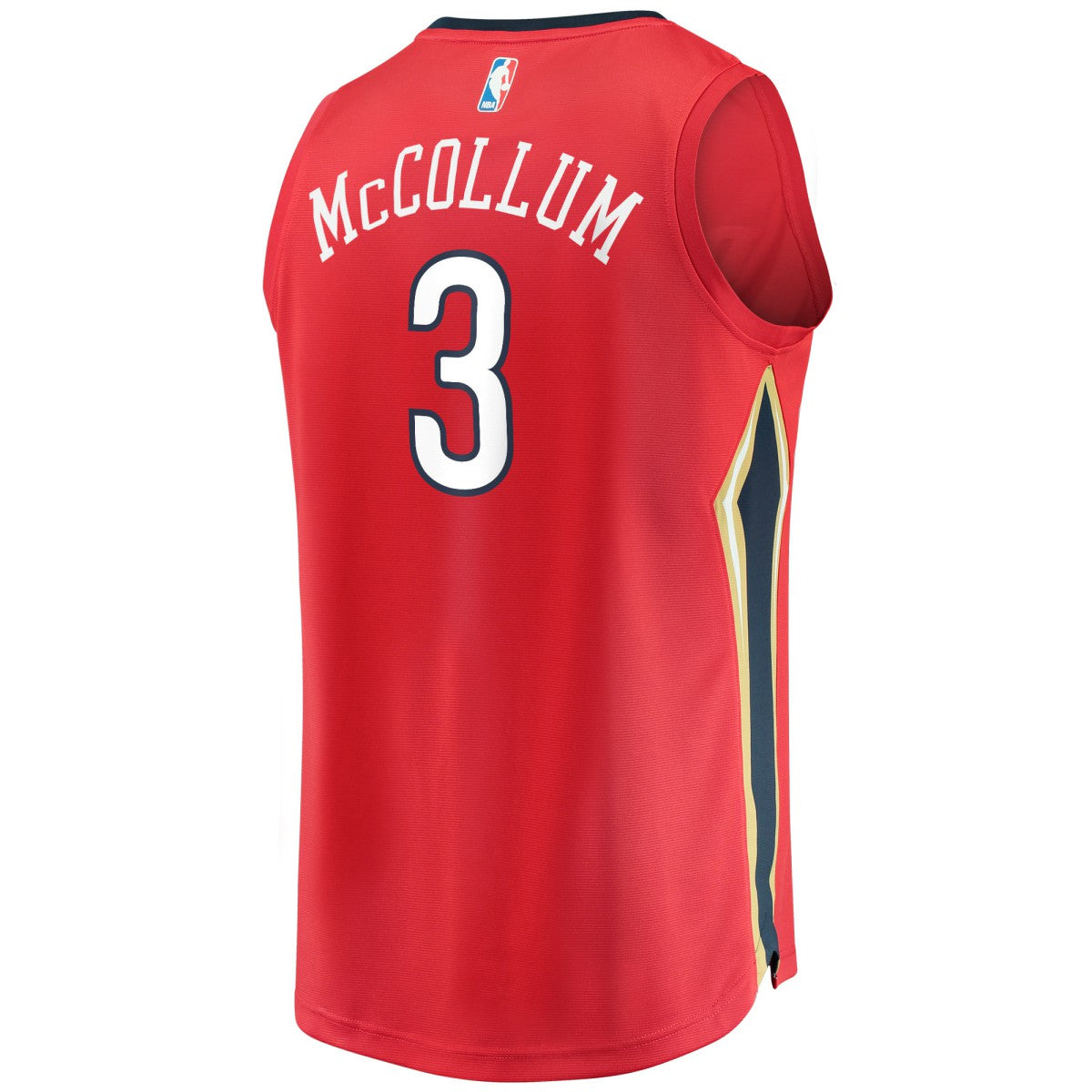 C.J. McCollum New Orleans Pelicans Fast Break Replica Player Jersey Statement Edition Red