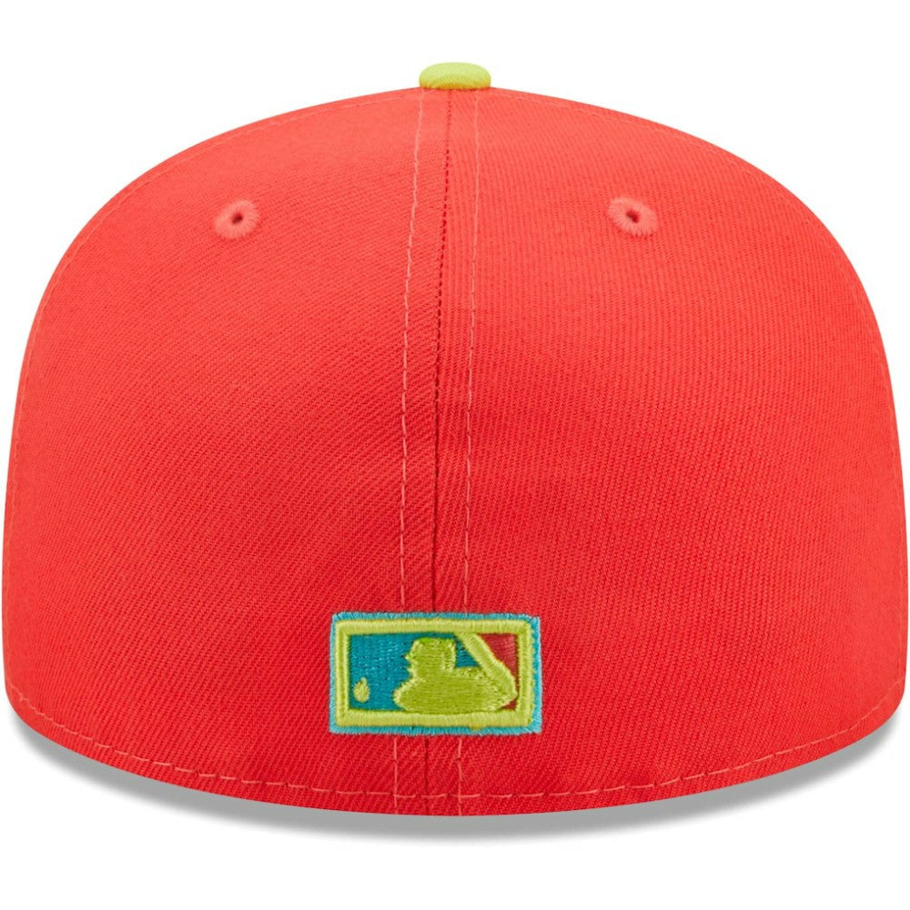 Chicago White Sox New Era   Lava Highlighter Combo 59FIFTY Fitted Hat - Red/Neon Green Hats