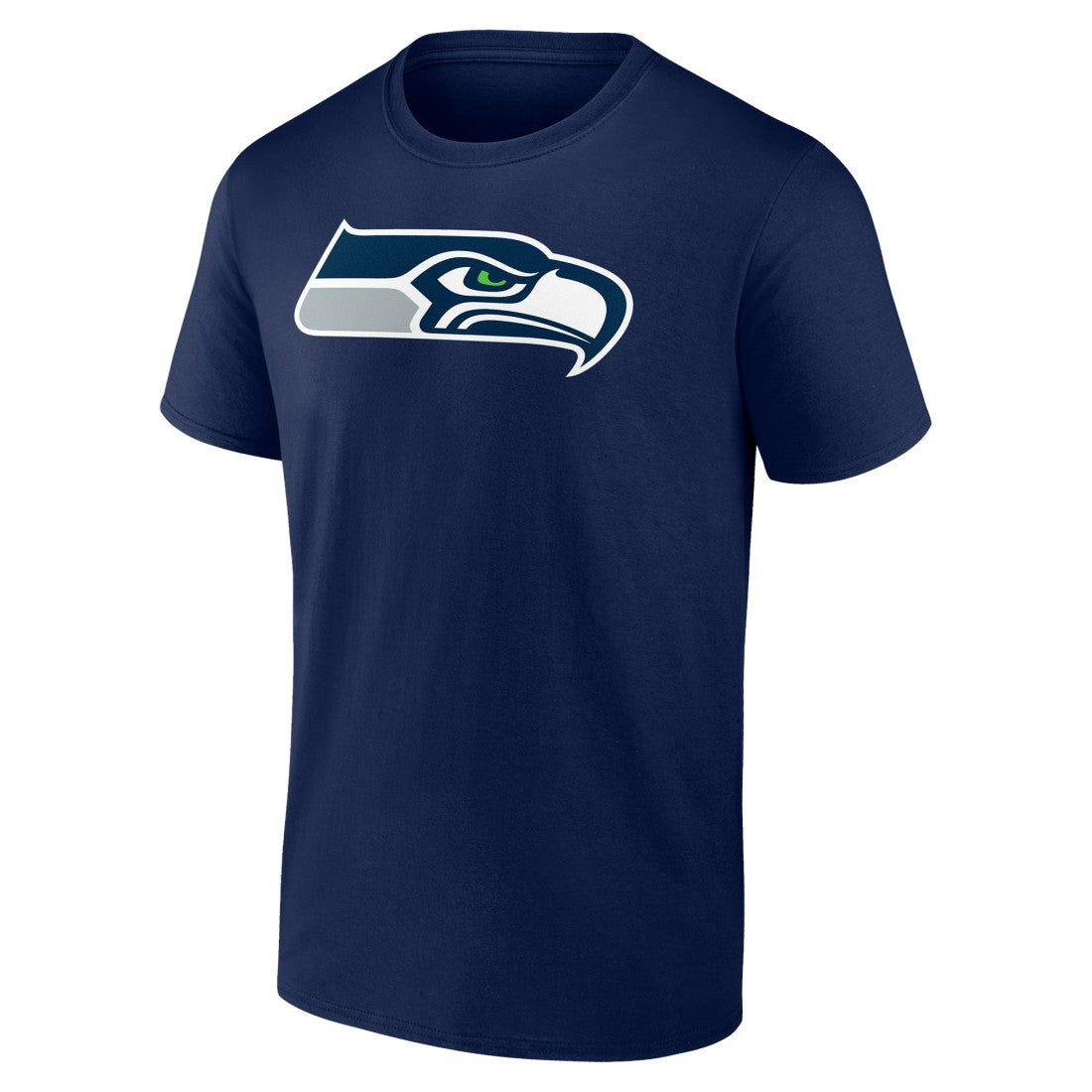 Seattle Seahawks Team Authentic Personalized Name & Number T-Shirt College Navy