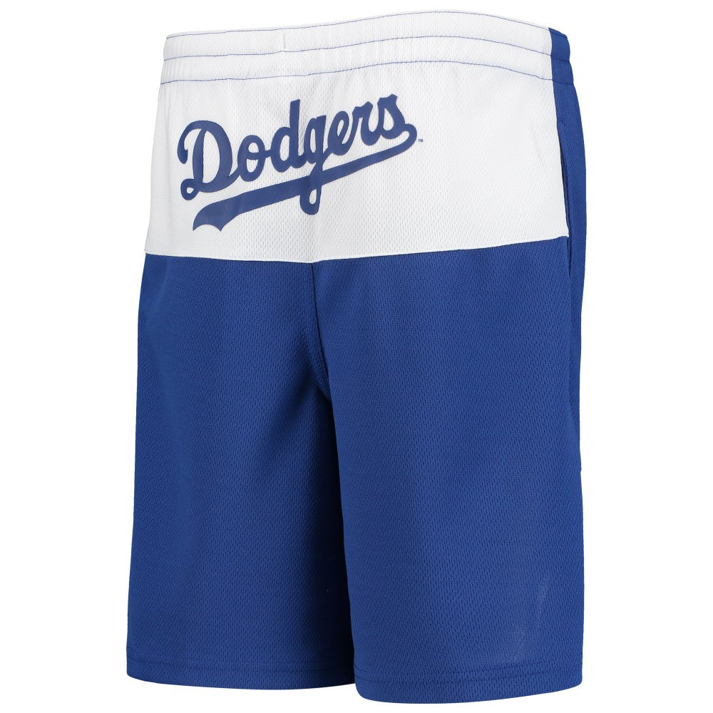 Clayton Kershaw Los Angeles Dodgers Youth Pandemonium Name & Number Shorts - Royal Shorts