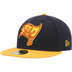 Tampa Bay Buccaneers New Era 30 Seasons 59FIFTY Fitted Hat Navy/Gold