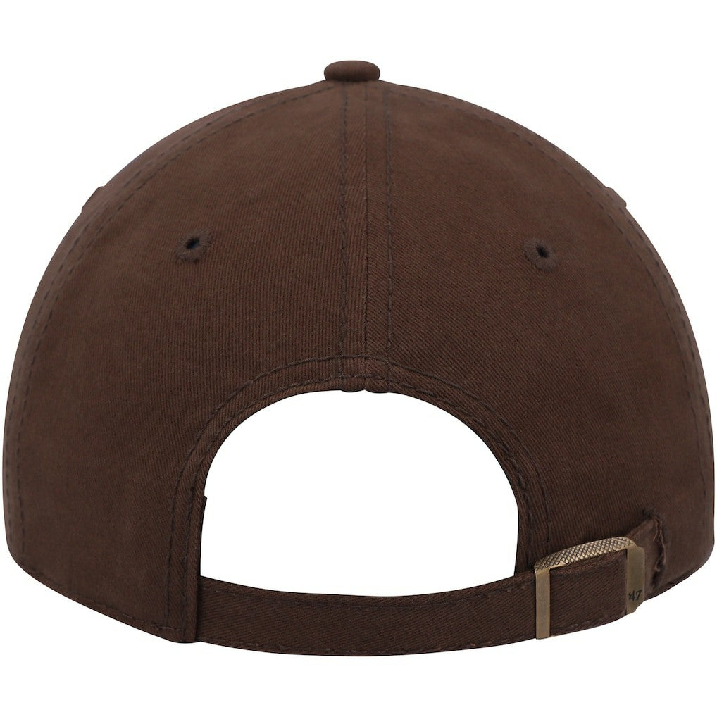 Cleveland Browns '47 Women's Miata Clean Up Primary Logo Adjustable Hat Brown