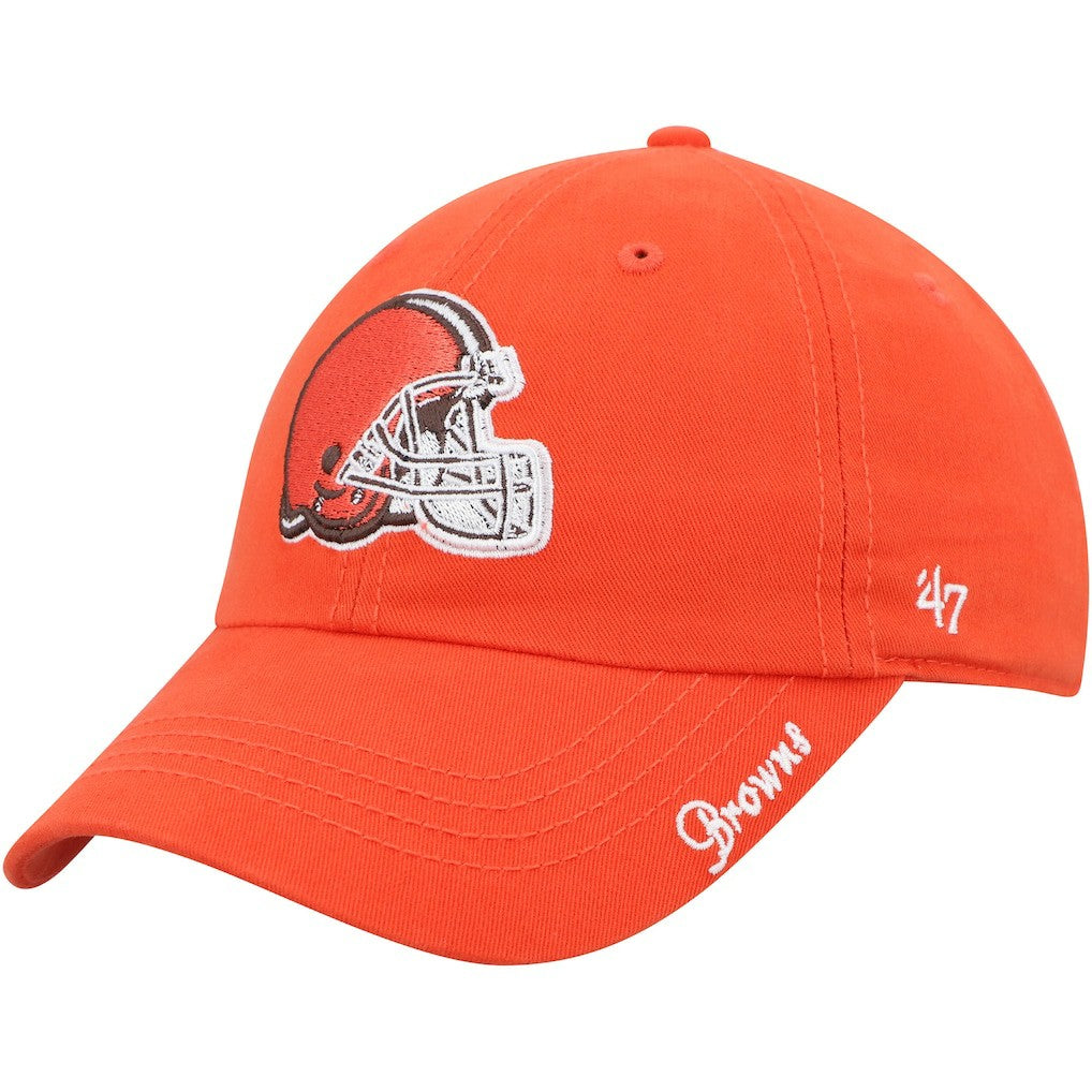 Cleveland Browns '47 Women's Miata Clean Up Primary Logo Adjustable Hat Orange