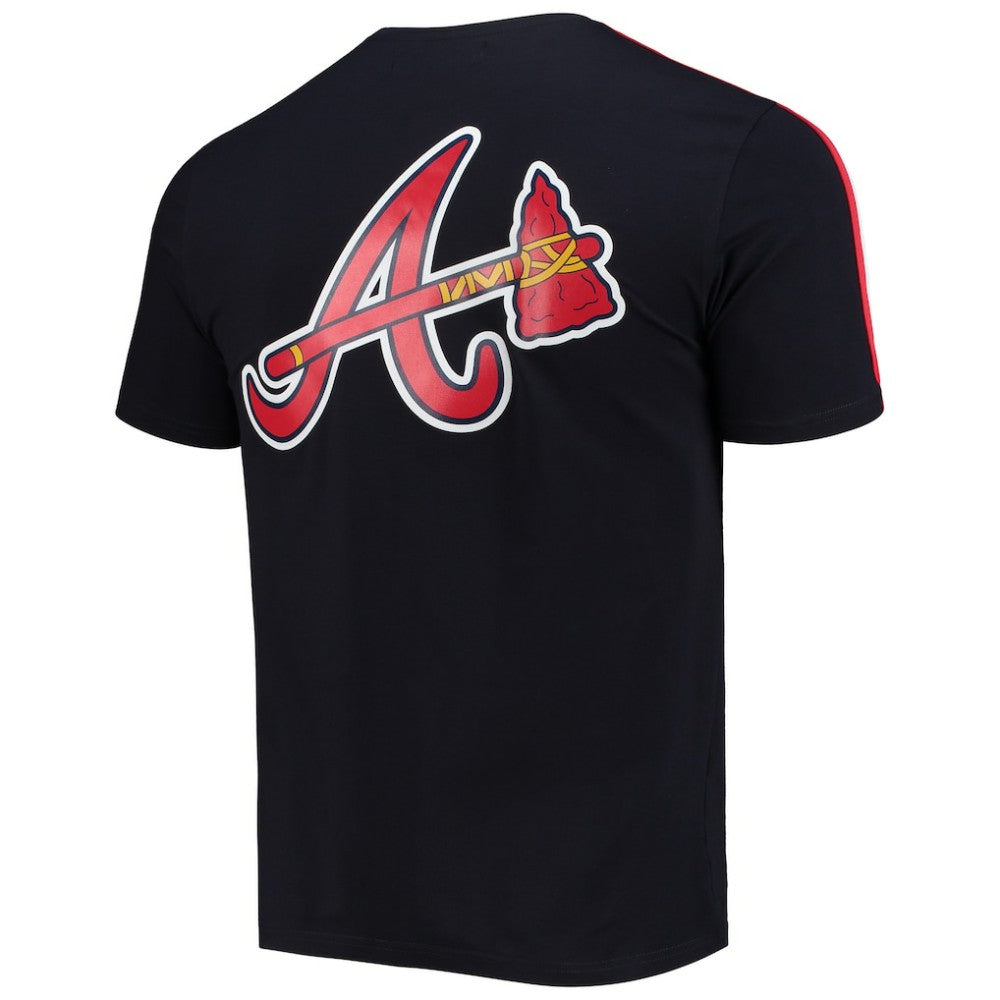 Atlanta Braves Pro Standard Taping T-Shirt - Navy/Red T-shirts