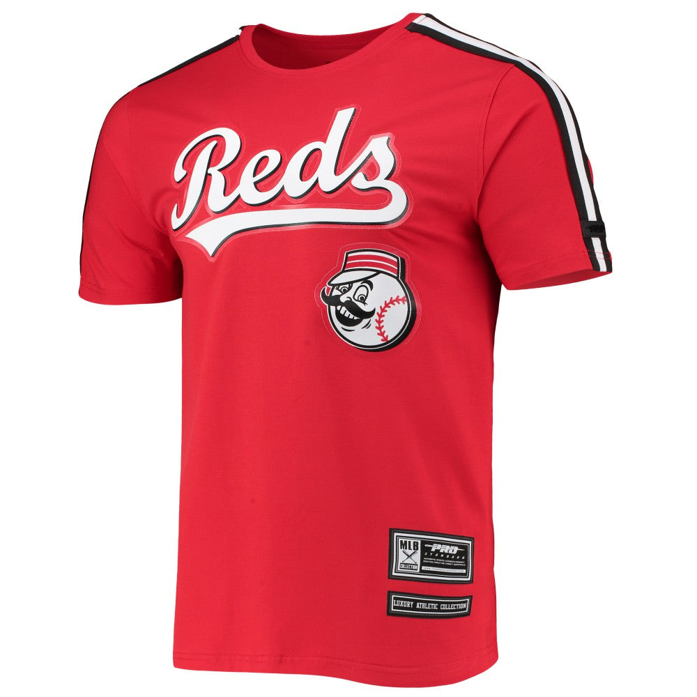 Cincinnati Reds Pro Standard Taping T-Shirt - Red/Black T-shirts