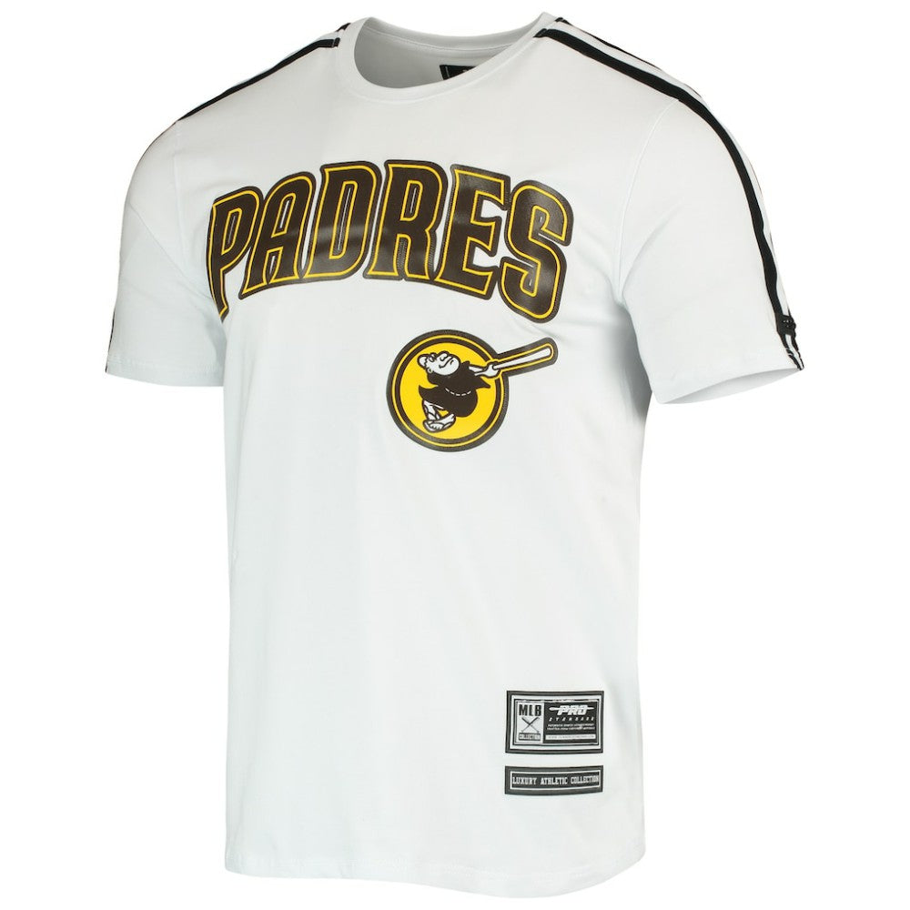 San Diego Padres Pro Standard Taping T-Shirt - White/ T-shirts
