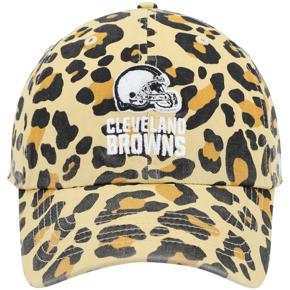 Cleveland Browns '47 Women's Bagheera Clean Up Allover Adjustable Hat Tan