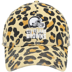 Cleveland Browns '47 Women's Bagheera Clean Up Allover Adjustable Hat Tan