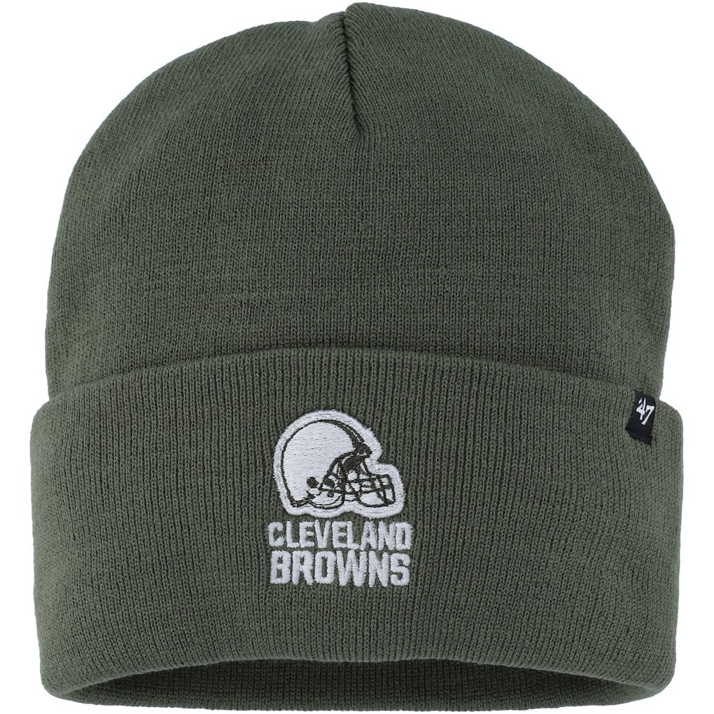 Cleveland Browns '47 Women's Haymaker Cuffed Knit Hat Green