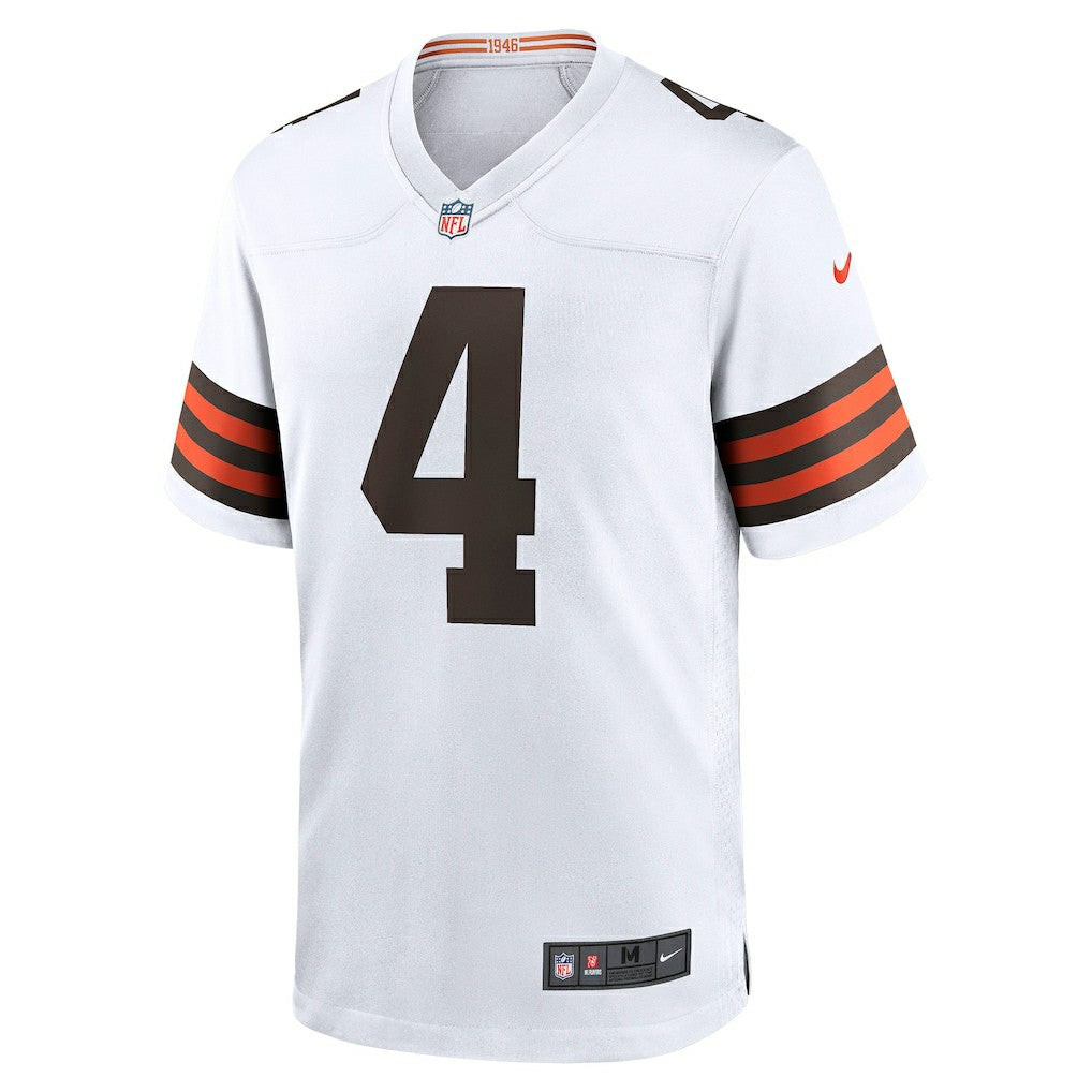 Deshaun Watson Cleveland Browns Game Jersey White