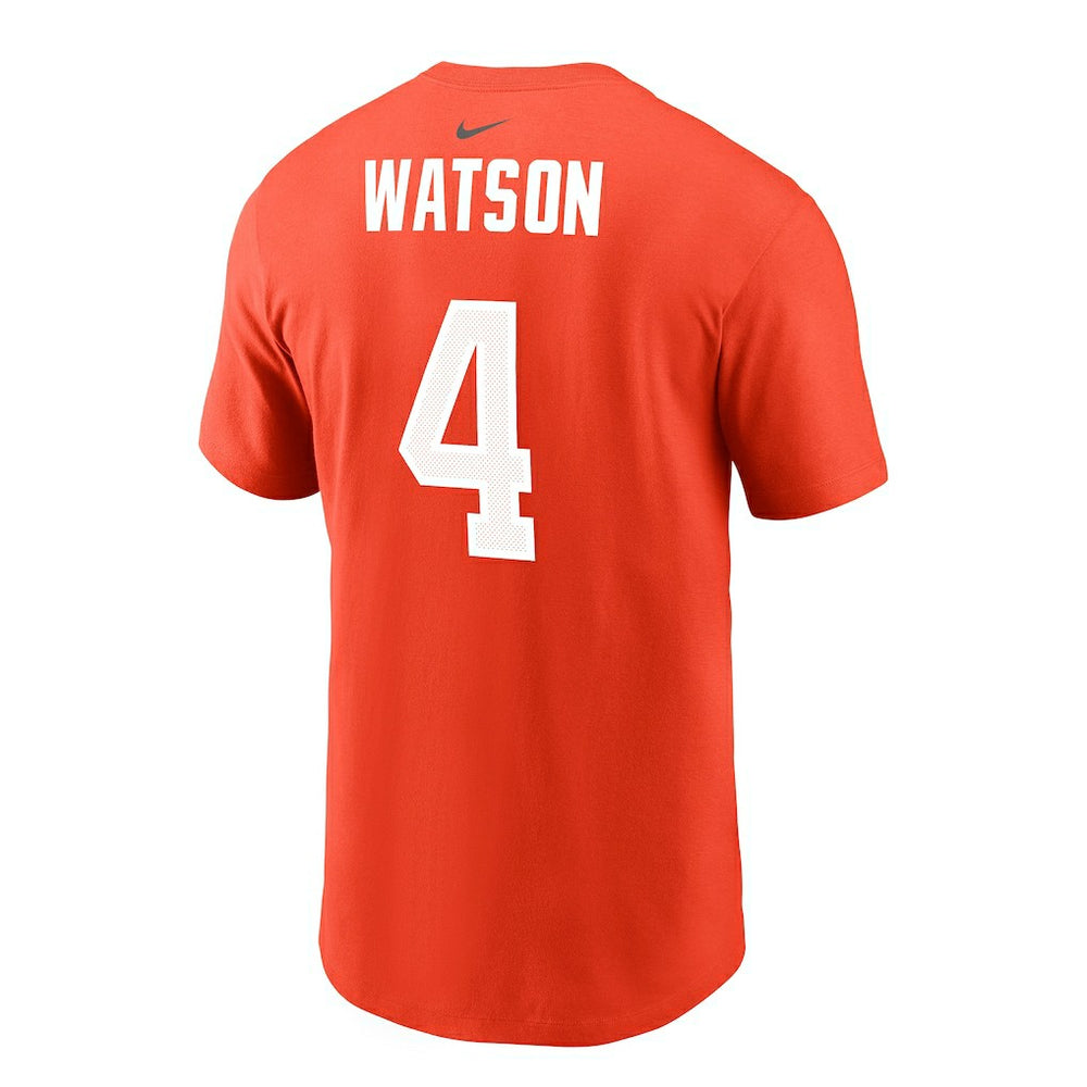 Deshaun Watson Cleveland Browns Player Name & Number T-Shirt Orange