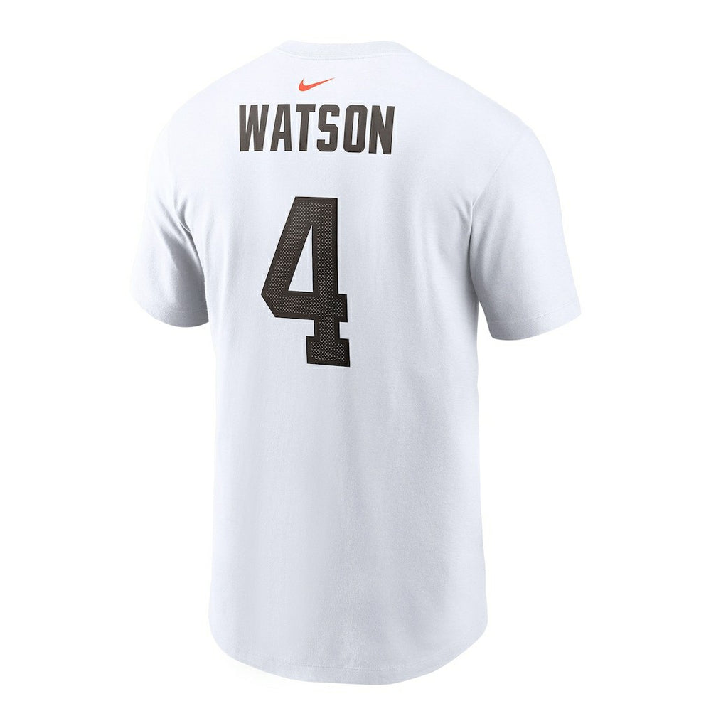 Deshaun Watson Cleveland Browns Player Name & Number T-Shirt White