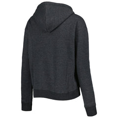 Las Vegas Raiders '47 Women's Color Rise Kennedy Notch Neck Pullover Hoodie Black