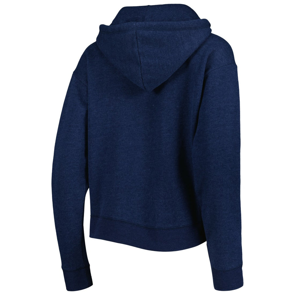 Tennessee Titans '47 Women's Color Rise Kennedy Notch Neck Pullover Hoodie Navy