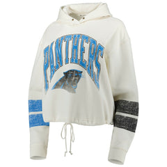 Carolina Panthers '47 Women's Harper Pullover Hoodie Oatmeal