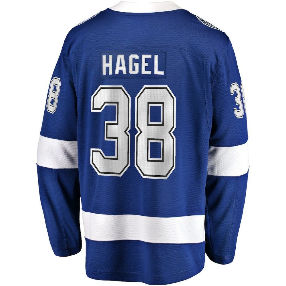 NHL Brandon Hagel Tampa Bay Lightning Fanatics Home Breakaway Player Jersey - Blue