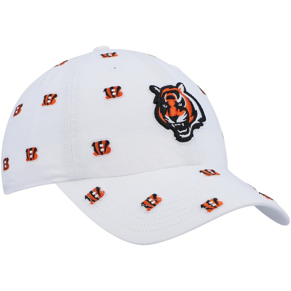 Cincinnati Bengals '47 Women's Confetti Clean Up Adjustable Hat White