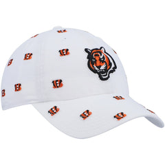 Cincinnati Bengals '47 Women's Confetti Clean Up Adjustable Hat White