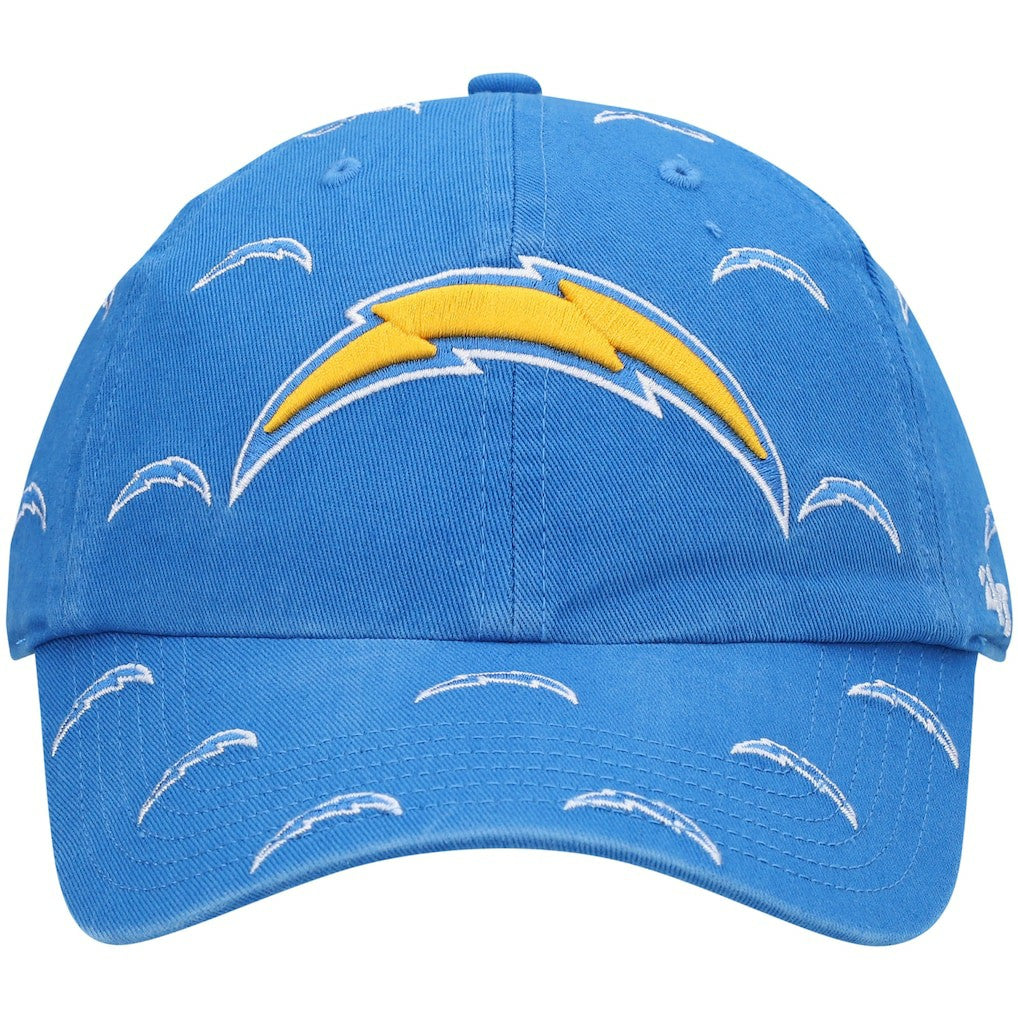 Los Angeles Chargers '47 Women's Confetti Clean Up Adjustable Hat Powder Blue