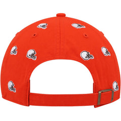 Cleveland Browns '47 Women's Confetti Clean Up Logo Adjustable Hat Orange