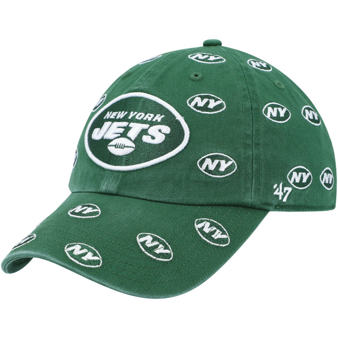 New York Jets '47 Women's Confetti Clean Up Adjustable Hat Green