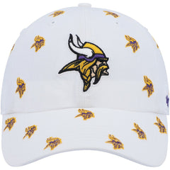 Minnesota Vikings '47 Women's Confetti Clean Up Adjustable Hat White