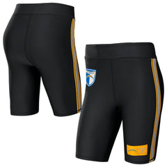 Los Angeles Chargers WEAR by Erin Andrews Women's Biker Shorts Black